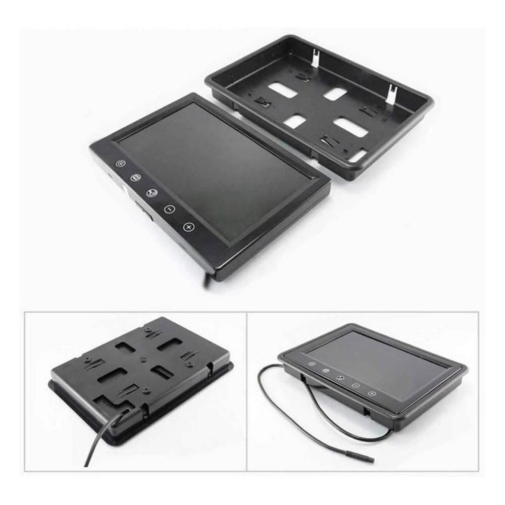 Trade Shop - Monitor Per Videosorveglianza Telecamera Auto Lcd 9 Pollici 12v Maxtech Lcd-9" -