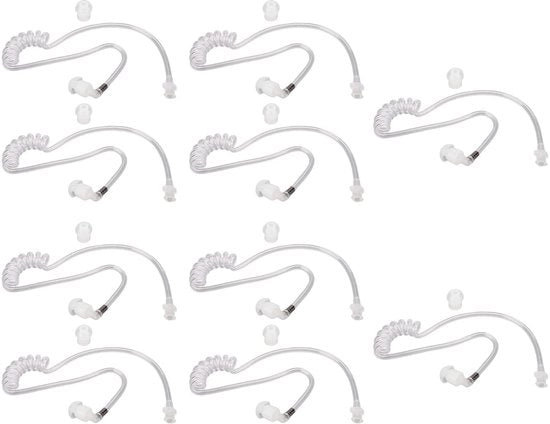 Accessori per cuffie comode - Sostituzione tubo acustico - Transparenza e chiarezza del suono - Rimovibile e duraturo