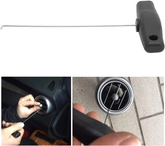 Rimuovitore di scarico a T - Strumento multifunzionale - Strumento per auto - Strumento di rimozione - Codice articolo T40207 - Adatto per scarico di aspirazione - Strumento per auto