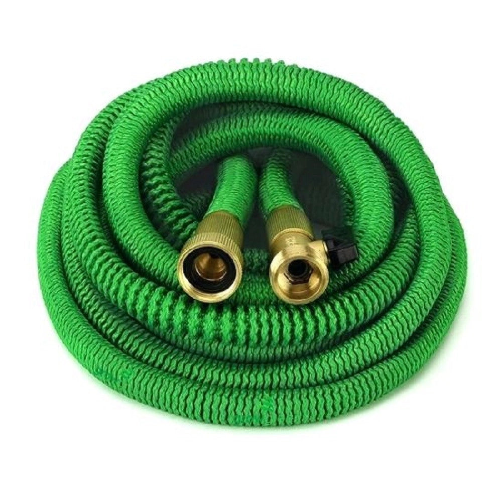 Trade Shop - Tubo Estensibile Flessibile Irrigazione Giardino Multigetto Pistola 12 Metri -