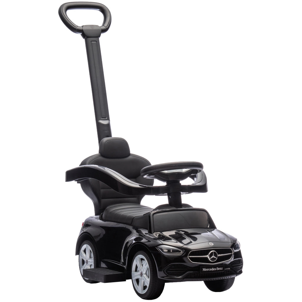 Portagiochi per Bambini Mercedes-Benz ¨C Minimal ¨C 91x40x83 cm Nero