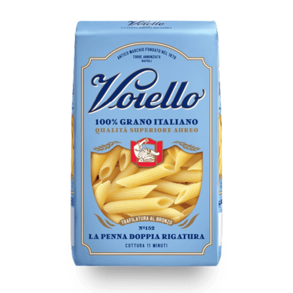 Voiello la penna doppia rigatura n. 152 pasta trafilata al bronzo da 500 grammi