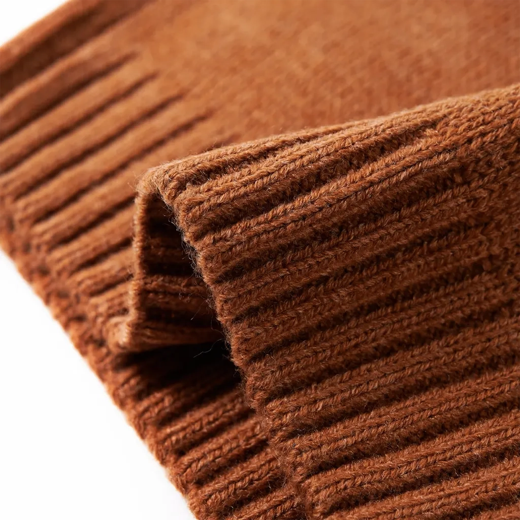 Maglione per Bambini Lavorato a Maglia Cognac 104 14490