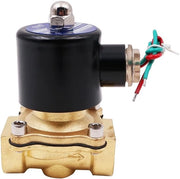 Vitello Normale Chiusura - 220V - 3/4" Diametro del Tubo - Adatto per Acqua/Aria/Olio - Realizzato in Rame - Pressione di Lavoro 0-1.0 MPa - Valvola a Vite