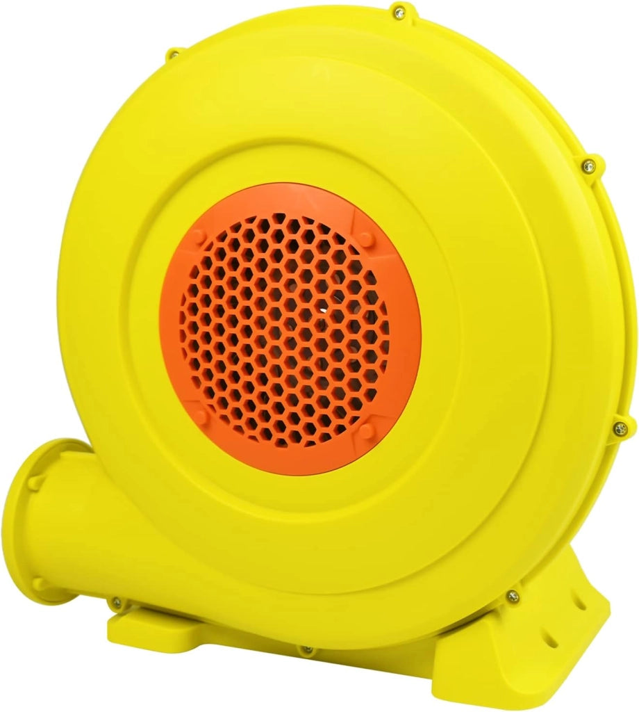 350 W/450 W/750 W, ventola elettrica per gonfiabile, ventilatore a turbo con manico e fondo grande, portatile, per giocattoli gonfiabili