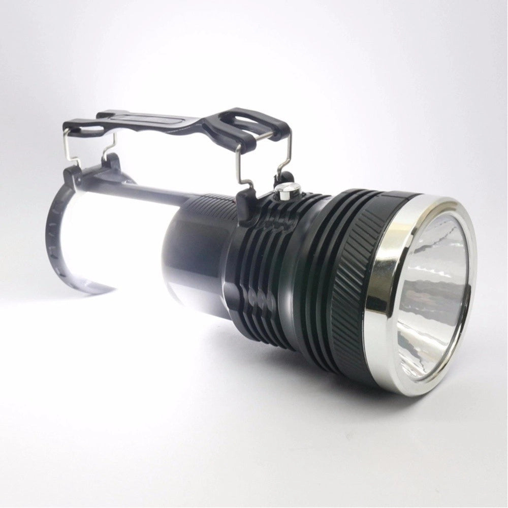 Trade Shop - Torcia Lampada Lanterna A Led Smd Ricaricabile Energia Pannello Solare Yj-2881t -