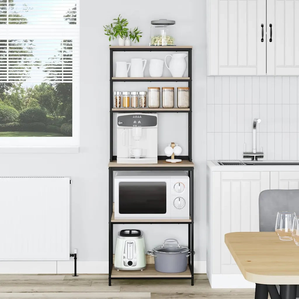 Mensola da cucina Rovere Sonoma 60 x 40 x 168 cm 883881