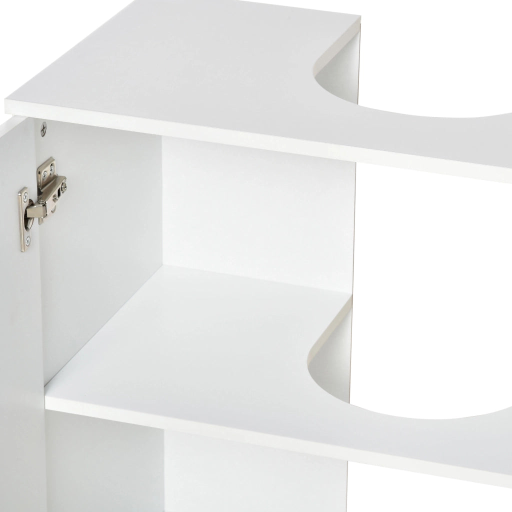 Mobile Sottolavabo Bagno ¨C zephmum ¨C Legno 60x30x60,5 cm Bianco