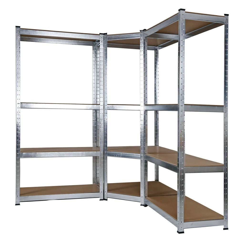 Scaffale da officina pesante con ripiani ad inserimento armadio angolare da 160 cm kit cantina 16_0002707