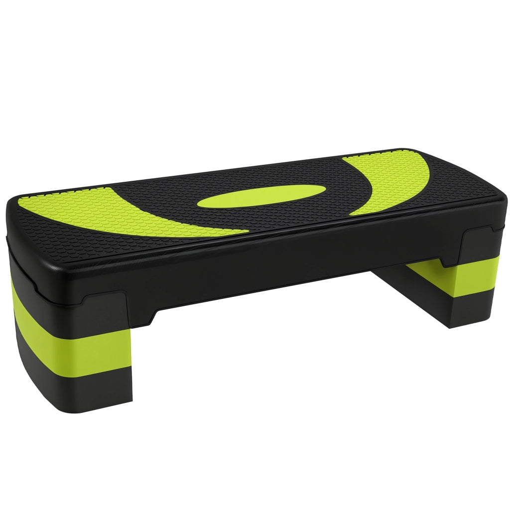 Step Aerobico Regolabile 3 Livelli ¨C zephmum ¨C Verde 80x31x20 cm