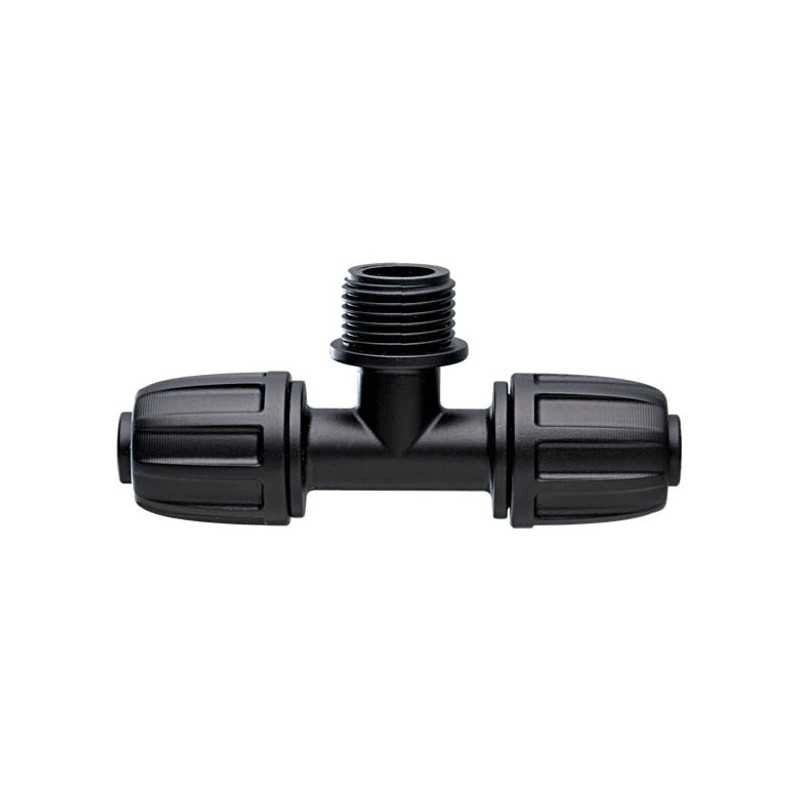 Raccordo tre Vie Compressione Filetto Micro 91017 Claber