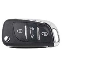 RADIOCOMANDO AUTO CON TRANSPONDER VAR16 CITROEN, FIAT, PEUGEOT  VAR16  3 bottoni    SILCA