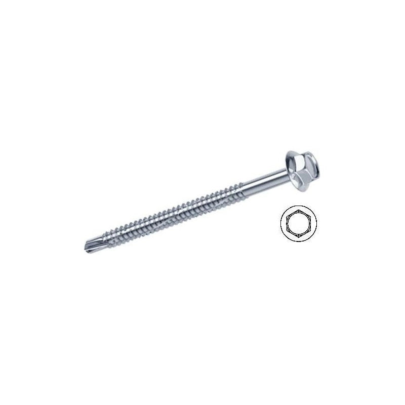 VITE AUTOPERFORANTE TE FLANGIATA 4,2x32 mm - 500 pezzi
