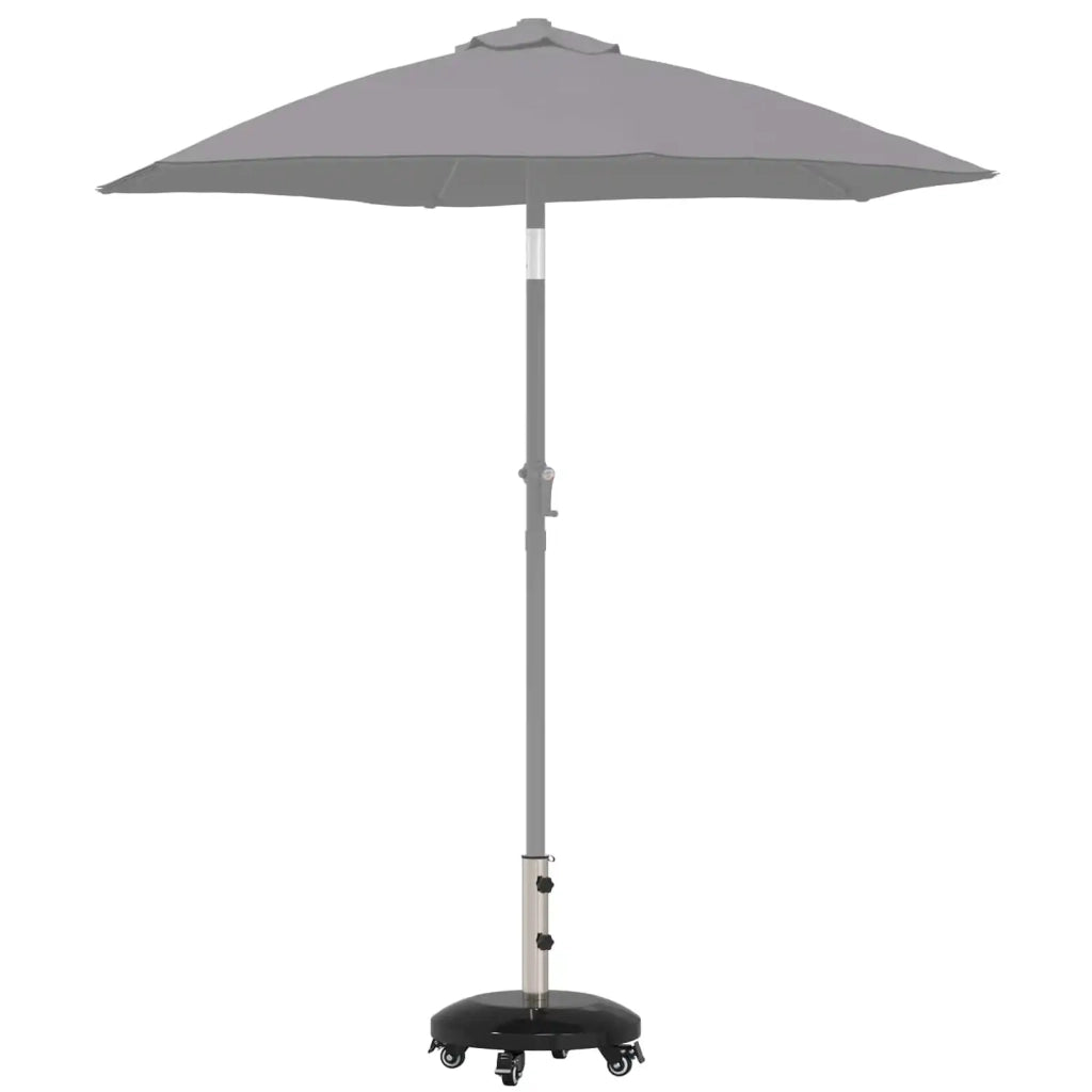 Base per ombrellone in granito con ruote per palo da 40-50 mm 42034377
