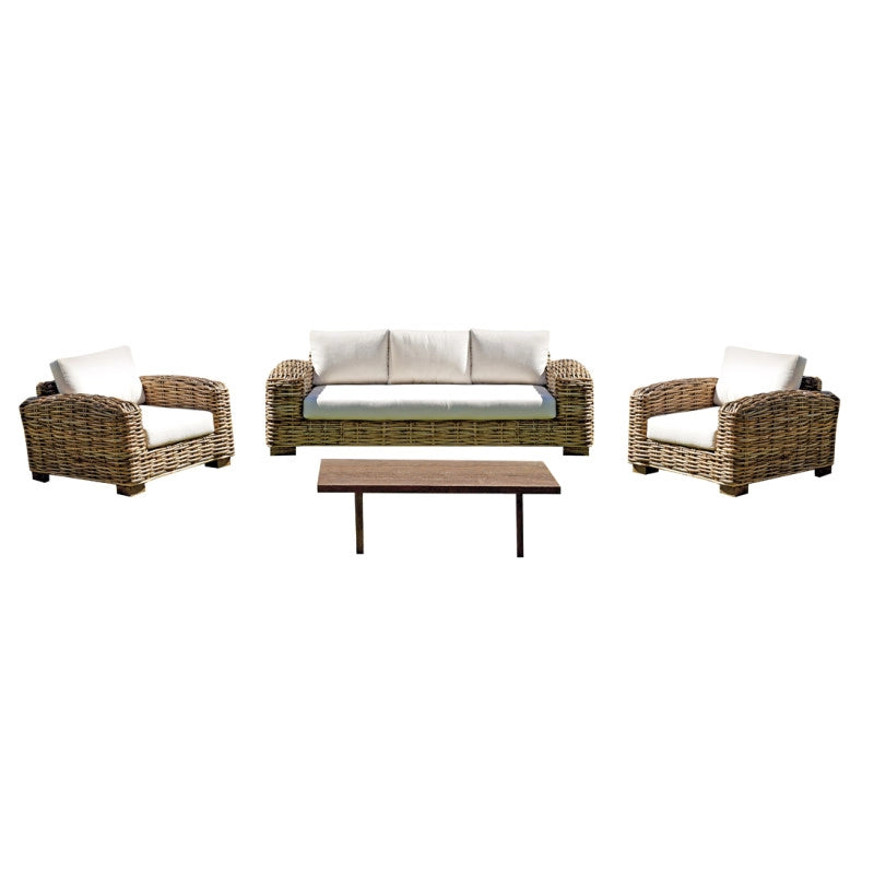 Set MOIA Bangalore in rattan gigante naturale