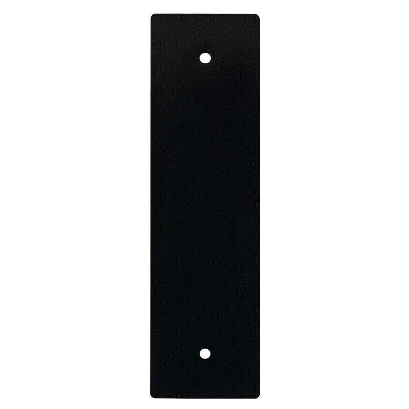PLACCA 205 MM NERO CIECA COPRI FORO AVVOLGITORE MOTORE TAPPARELLA TAPPARELLE
