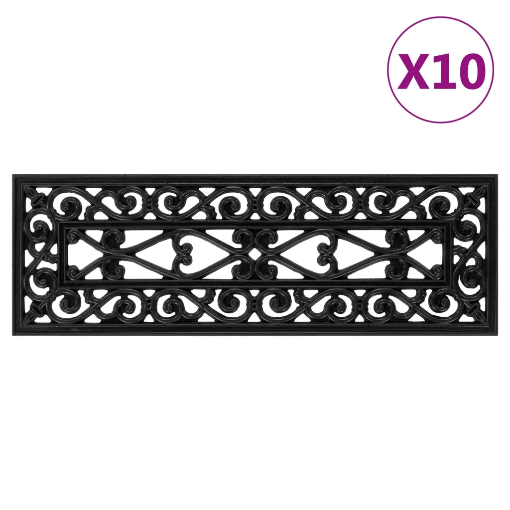 Tappetino per Scale 10 pz 25x75 cm in Gommacod mxl 134773