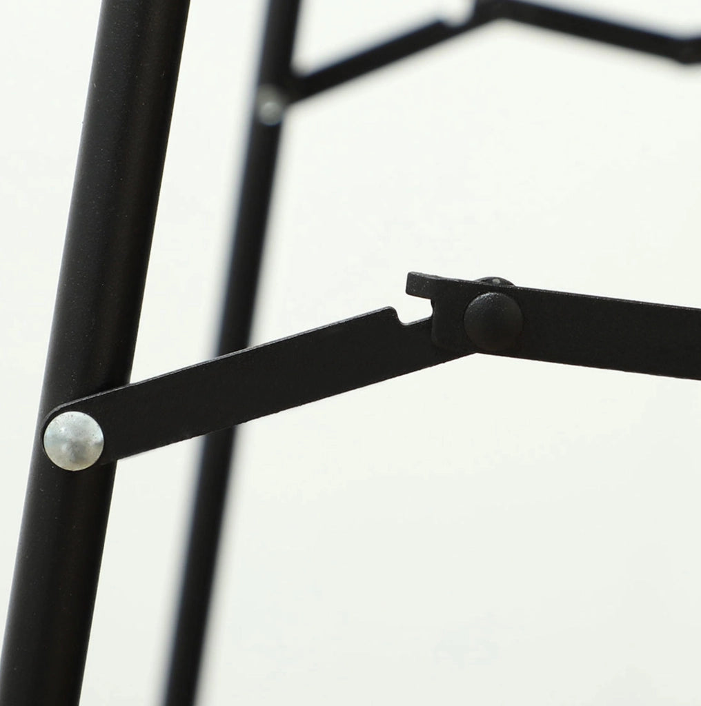 Specchio a figura intera ULEVR 150x50 cm nero ad arco, da parete, da appoggio o con supporto
