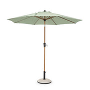 Ombrellone da Giardino con Snodo 3 metri Palo Effetto Legno - ORYX