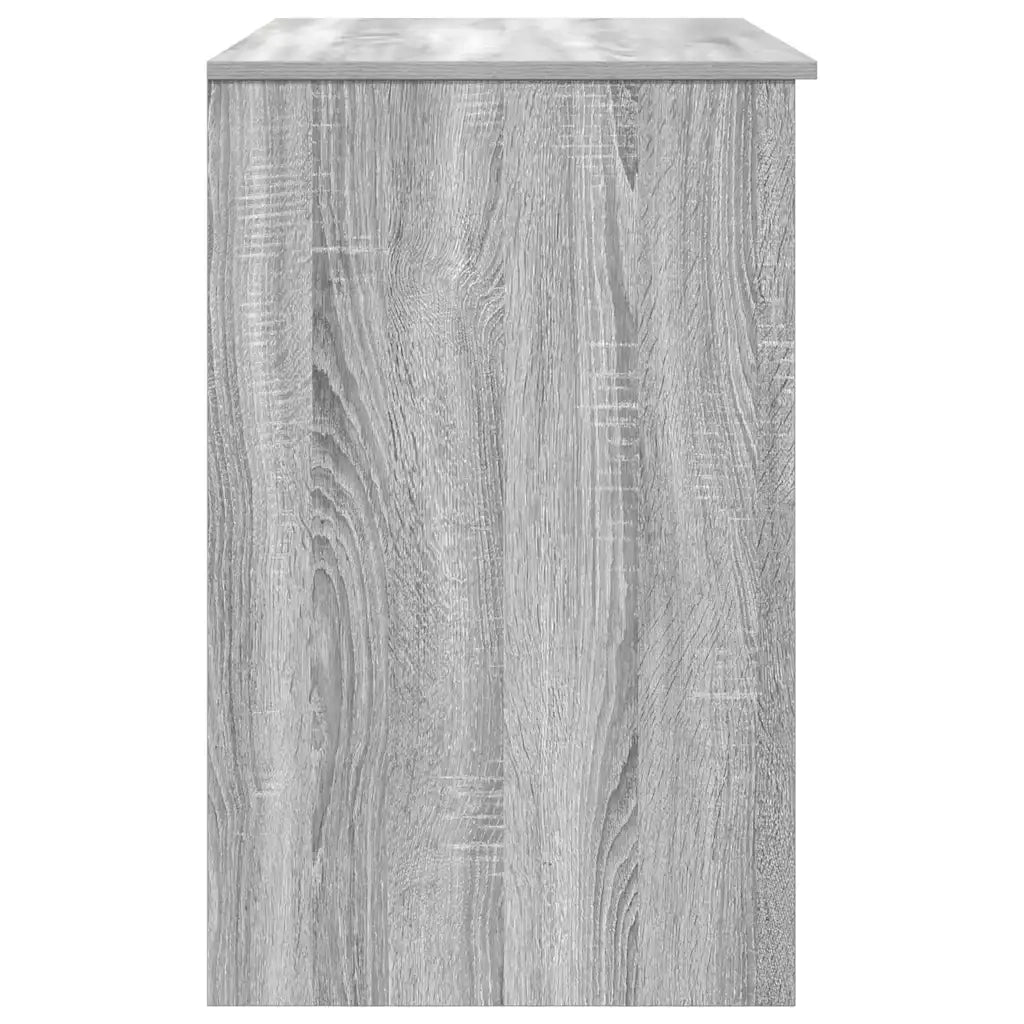 Scrivania | Tavolo da Ufficio Grigio Sonoma 86x49x76 cm in Legno Multistrato