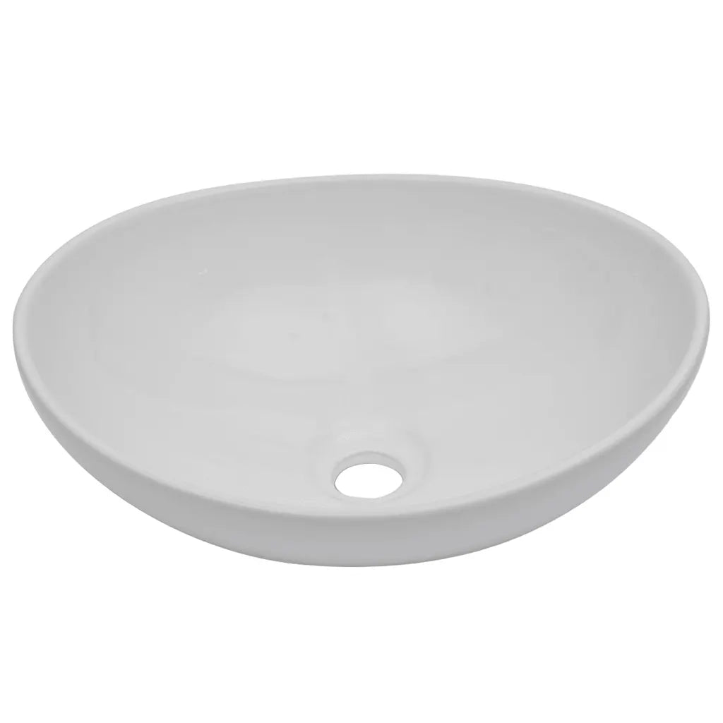 Set Mobili da Bagno | Armadio da bagno 2 pz Ceramica Nero