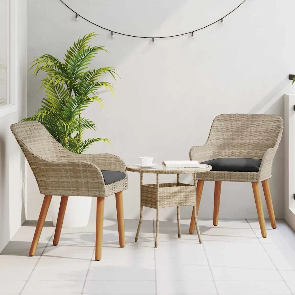Sedia da Giardino 2 pz | Sedie da Esterno Grigio chiaro 62,5 x 55 x 82 cm