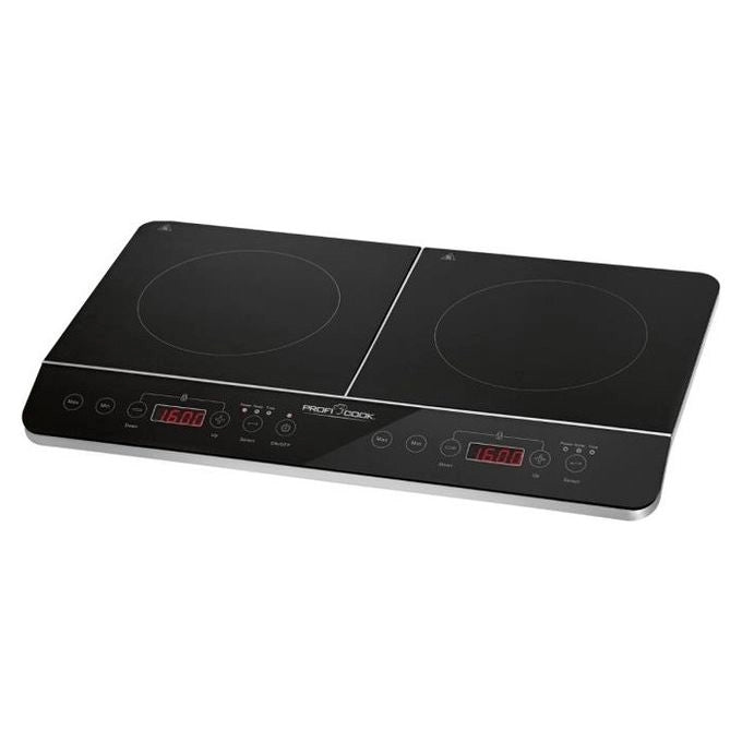ProfiCook PC-DKI 1067 Nero Superficie piana 60.5 cm Piano cottura a induzione 2 Fornello(i)