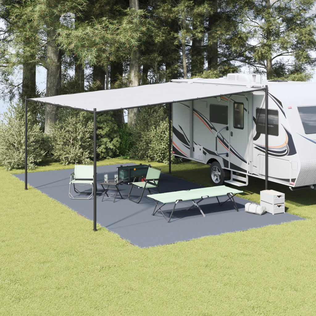 Accessorio per Tenda Blu-grigio Poliestere 400 x 800 cm Durevole