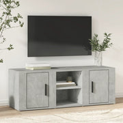 Mobile per TV-Credenza TV-Console TV Grigio Cemento 100x31,5x35 cm Legno Multistrato