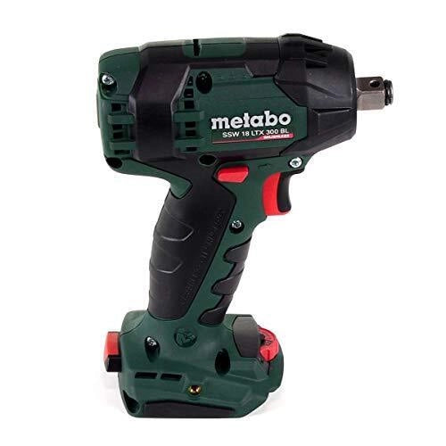 Metabo SSW 18 LTX 300 BL 1/2 2650 Giri/min 300 Nm Nero, Verde, Rosso 18 V