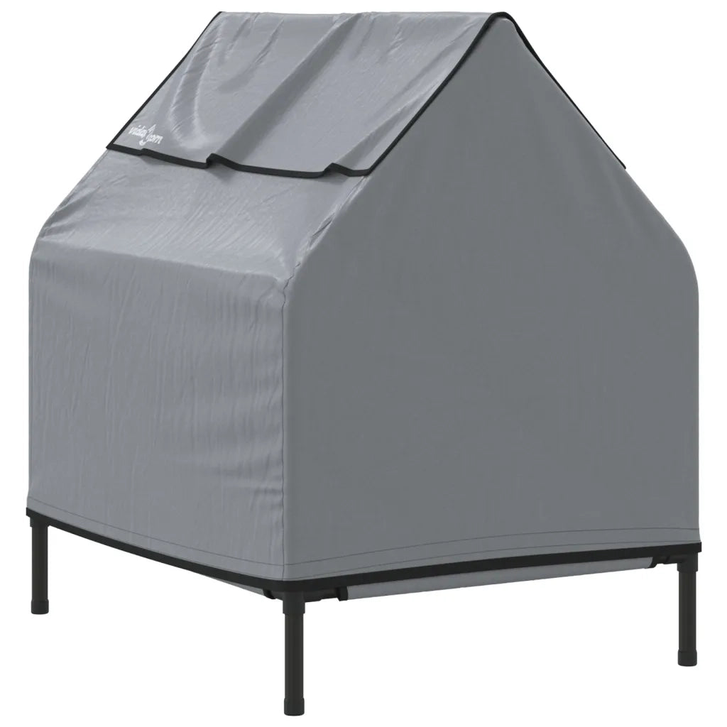 Cuccia per Cani Grigio Chiaro in Tessuto Oxford e Acciaio CFW2178266
