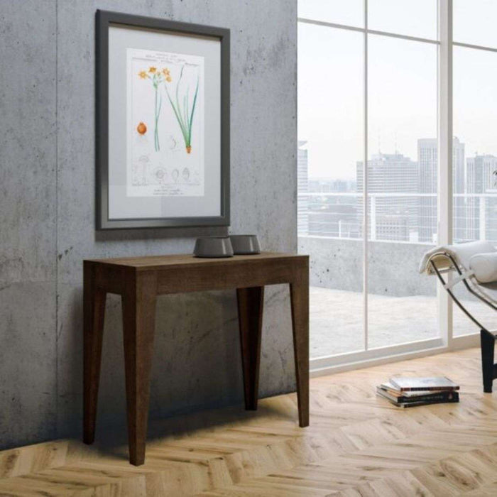 shopinnovativo-  Consolle allungabile 90x42/198 cm Isotta Noce