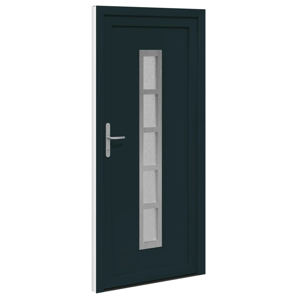 Porta Frontale Antracite 98 x 208 cm PVC 3445721