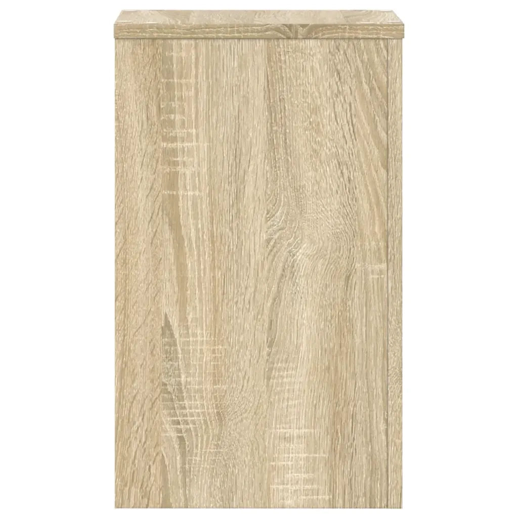vidaXL Supporti per Piante 2 pz Rovere 30x30x50 cm in Multistrato