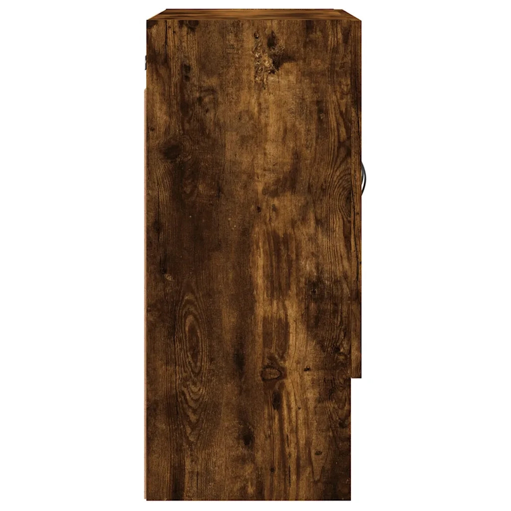 Armadietto a Muro Rovere Fumo 60x31x70 cm in Legno Multistrato 829905