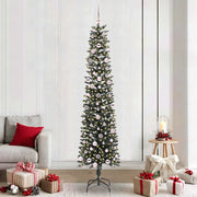 Albero di Natale artificiale con 300 LED Verde 240 cm 3395966