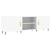 Mobile TV | Armadietto TV | Mobile Porta TV Bianco 150x30x50 cm in Legno Multistrato