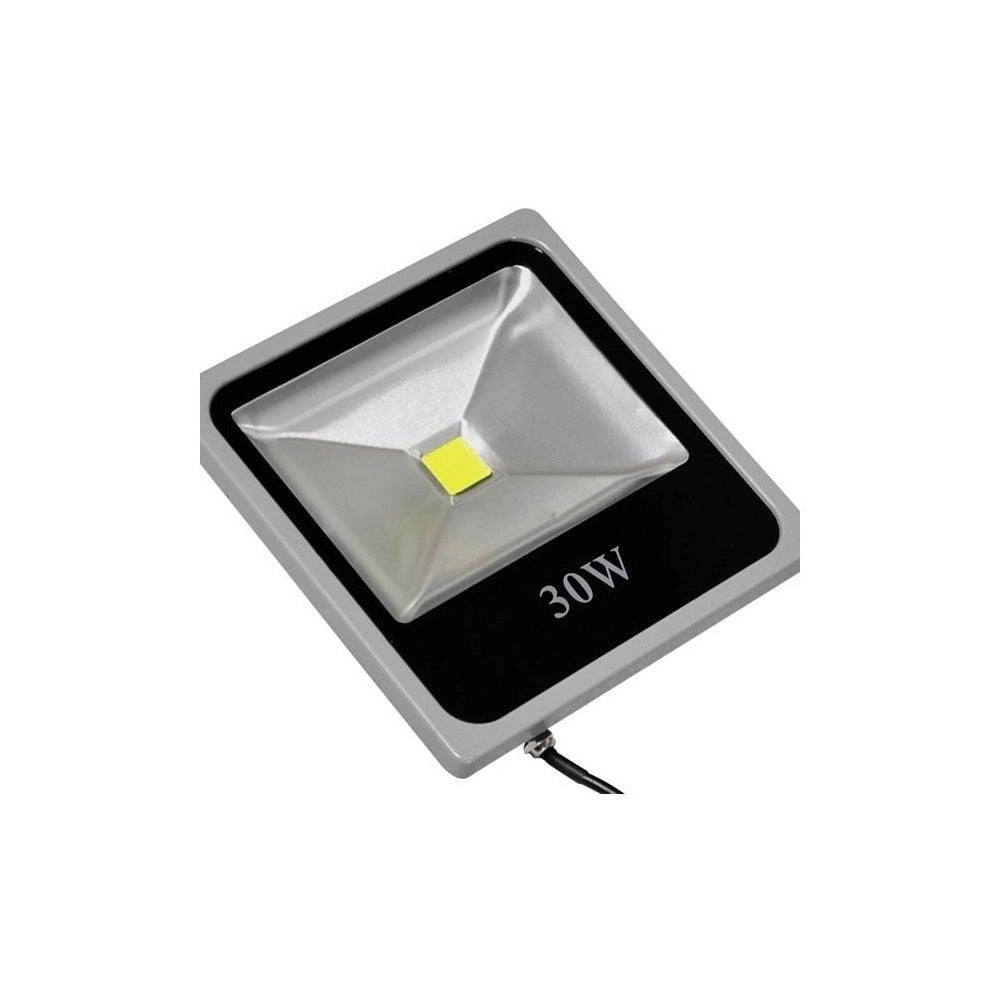 Trade Shop - Faro Led Slim Faretto Ip66 Alta Luminosità Luce Bianca Fredda 10 20 30 50 W -  30 Watt