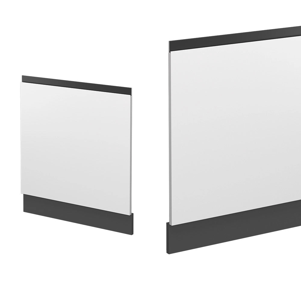 Pannello frontale R-Line Bianco/Antracite 60 cm J-Shape, PL Antracite Vicco