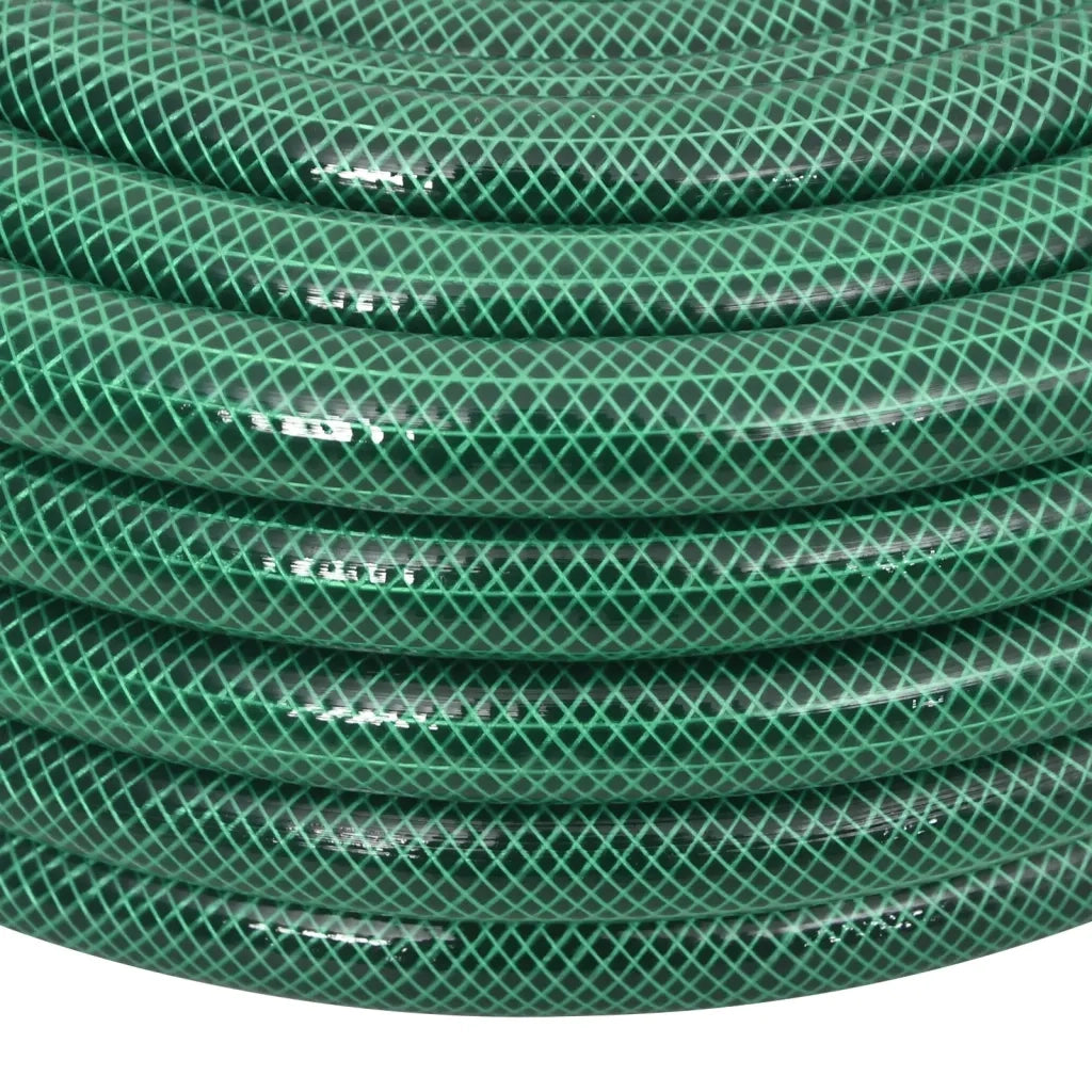 Set Tubo da Giardino con Raccordi Verde 0,75" 30 m in PVC 154382
