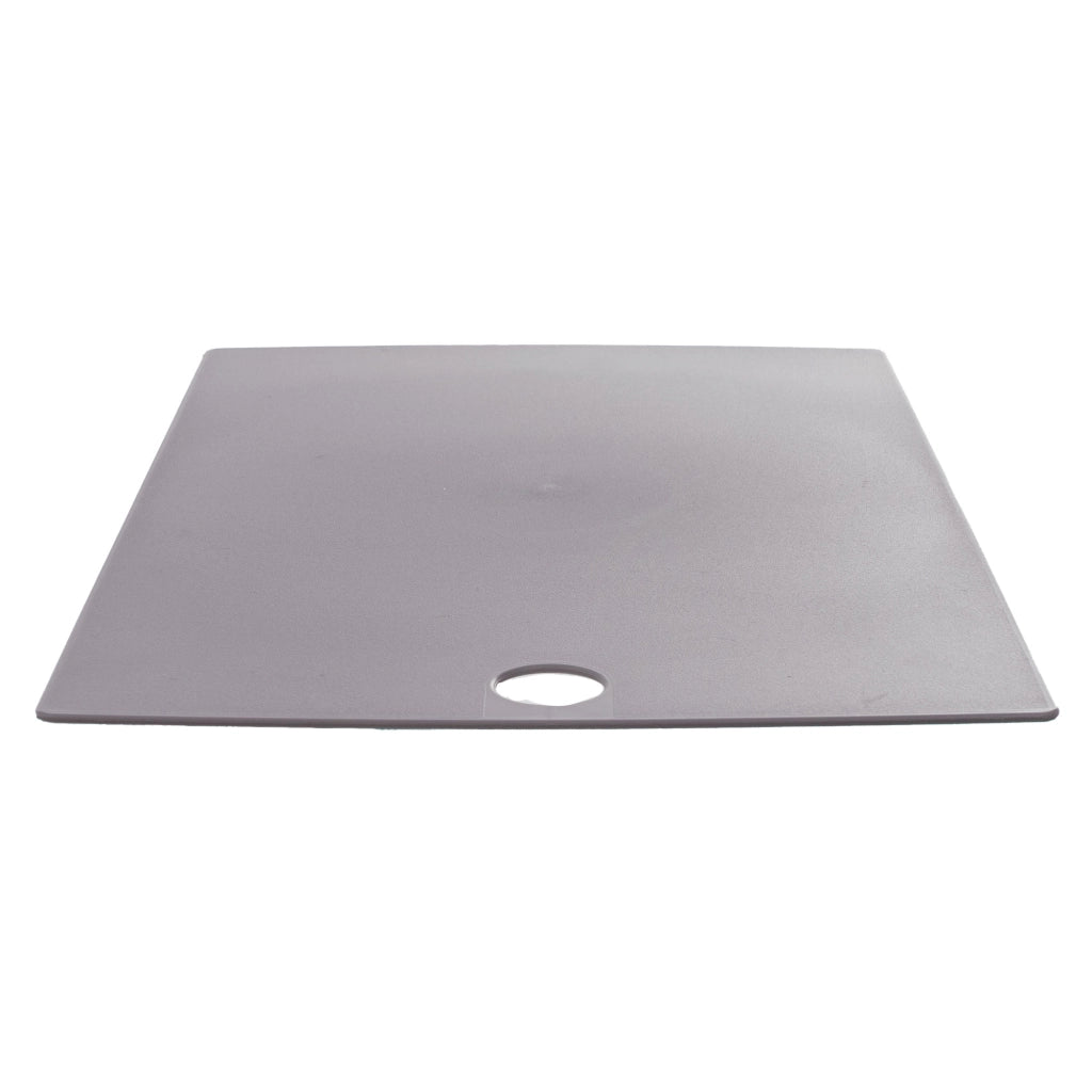 Tagliere da cucina sottile in plastica rigida KADAX, grigio, 24,5x16 cm