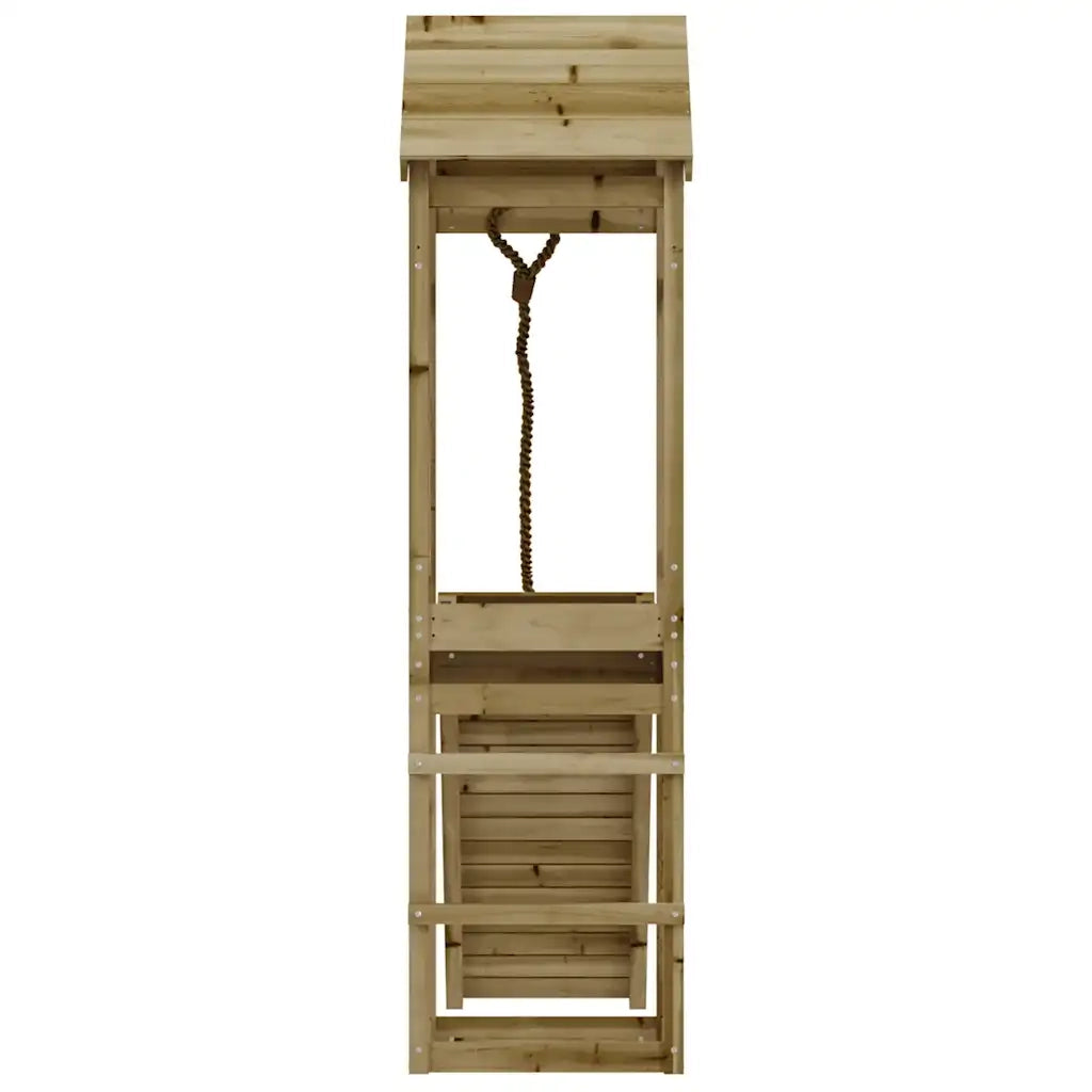 Casetta con Arrampicata in Legno di Pino Impregnato 3155812