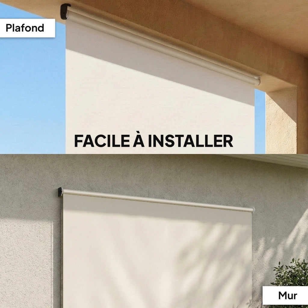 Tenda da esterno 2.4x1.6m ¨C zephmum ¨C crema, impermeabile, anti-UV