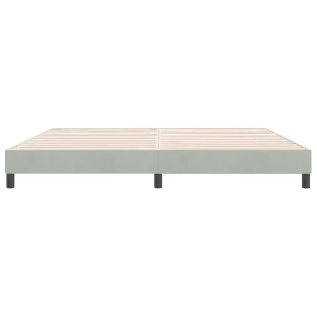 Giroletto a Molle senza Materasso-Struttura Letto 180x210cm Velluto