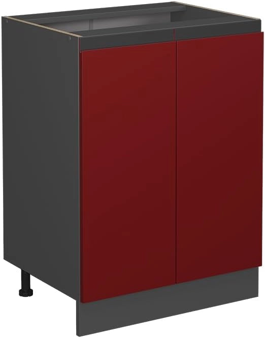 Frontale cucina R-Line, Rosso, 59.2 x 71.3 cm frontale del mobile per mobile base
