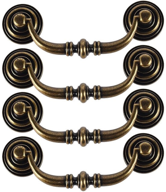 Maniglia per finestra 125 mm - Maniglia a mano - Maniglia per mobili antichi - Maniglia per finestra - Maniglia per carico - Maniglia in acciaio inox - Resistente alla corrosione - Maniglia per finestra