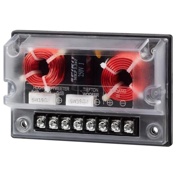 Kit di altoparlanti MTX TX650S 13cm 2 vie 80W RMS 4O telaio in alluminio tweeter al neodimio bobina di seta bobina TSV TIL