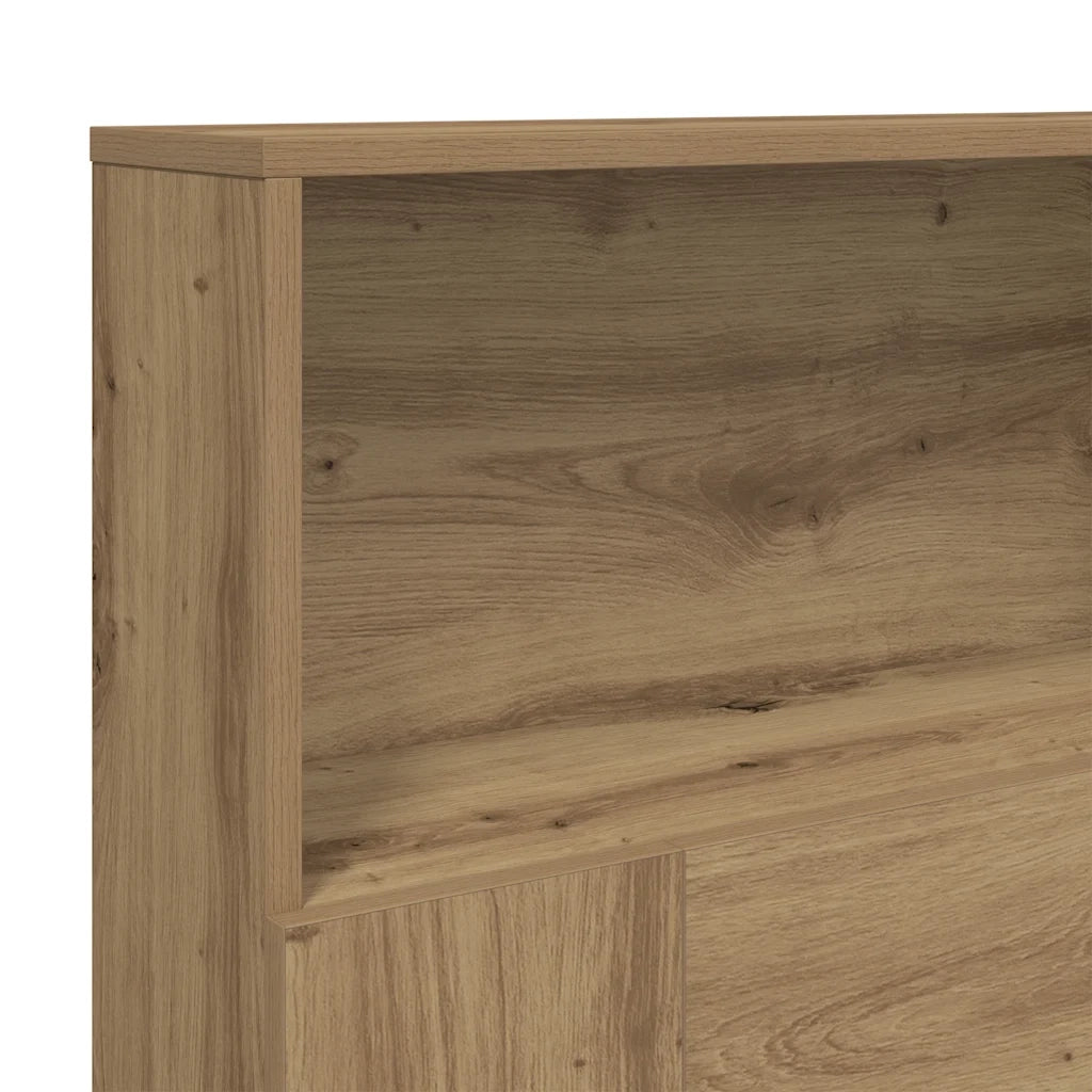 Testiera Contenitore-Testata contenitore Rovere Artigianale 200x19x103,5 Truciolato