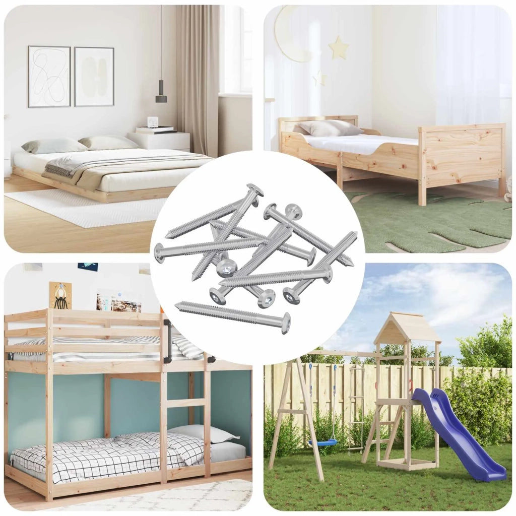 Viti per mobili 1600 pz Argento Acciaio CFW7993385