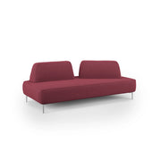 Newton Divano modulare con schienali movibili T07 167 cm rosso